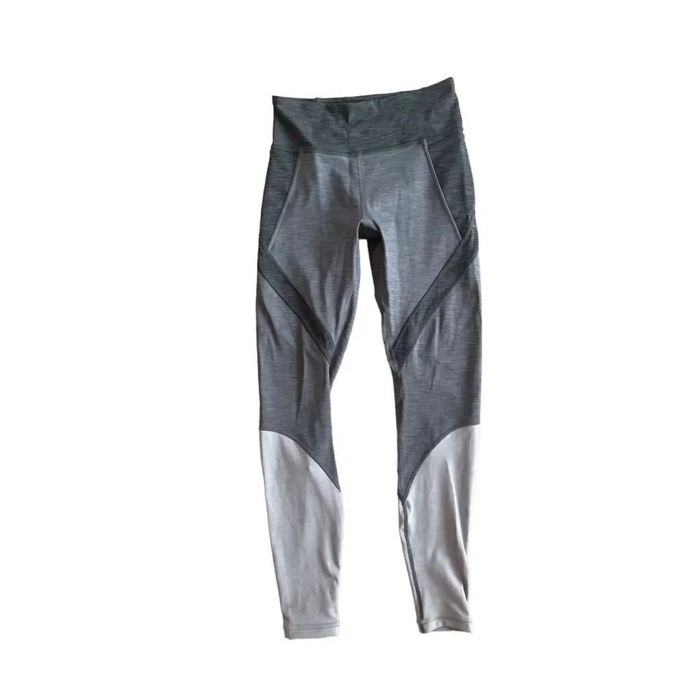 Lululemon Women's Colorblock Early Extension High Rise Tight 28" Leggings Size 6